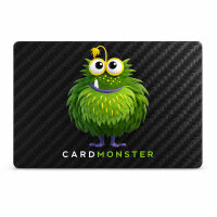 Carbon Visitenkarte · Druck & Lasergravur