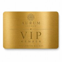 Metall Visitenkarte · Gold · Druck &...