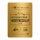 Metall Visitenkarte · Gold · Druck & Lasergravur