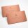 Metall Visitenkarte · Rose · Druck & Lasergravur