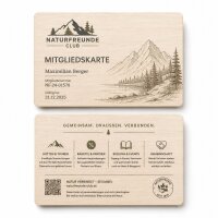 Holz Kundenkarte · Linde · Druck &...