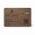 Holz Kundenkarte · Walnuss · Druck & Lasergravur