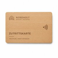 Holz Chipkarte · Buche · Druck &...