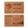 Holz Chipkarte · Kirsche · Druck & Lasergravur