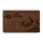 Holz Eventkarte · Walnuss · Druck & Lasergravur