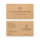 Holz Gutscheinkarte · Buche · Druck & Lasergravur