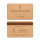 Holz Gutscheinkarte · Buche · Druck & Lasergravur