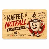 Holz Mitarbeiterausweis · Bambus · Druck & Lasergravur