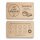 Holz Mitgliedskarte · Ahorn · Druck & Lasergravur