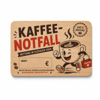 Holz Mitgliedskarte · Buche · Druck & Lasergravur