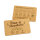 Holz Treue- & Stempelkarte · Bambus · Druck & Lasergravur