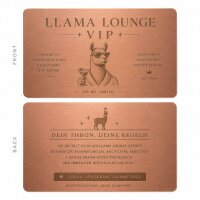 Metall VIP-Karte · Rose · Druck &...