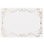 Metallic Farbdruck Silber