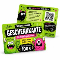 Plastik-Geschenkkarte · Druck & Veredelung