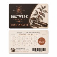 Plastik-Kundenkarte PETG biobasiert · Druck &...