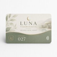 Plastik-NFC-Karte PETG biobasiert · Druck & Veredelung