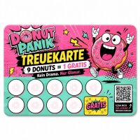 Plastik-Treue- & Stempelkarte PETG biobasiert...