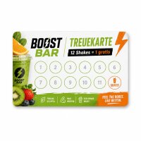 Plastik-Treue- & Stempelkarte PETG biobasiert · Druck & Veredelung