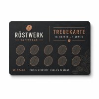 Plastik-Treue- & Stempelkarte PETG biobasiert · Druck & Veredelung